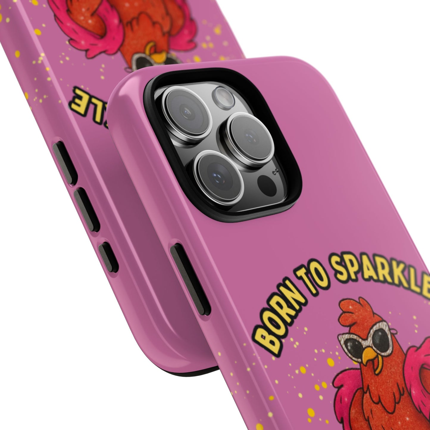 Phone Case - Born to Sparkle Hatched to Slay Logo Design
