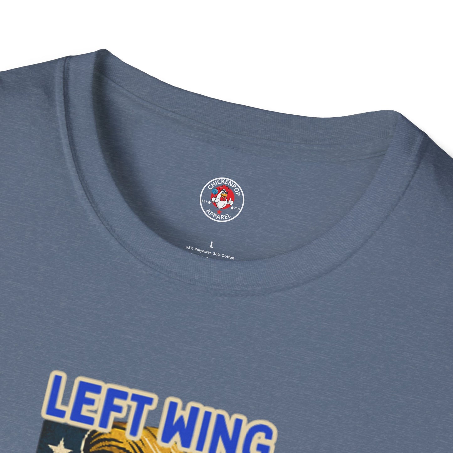 Cock-a-Doodle-Don "Left Wing. Right Wing. Same Coop." Political Satire Tee – Unisex Graphic T-Shirt