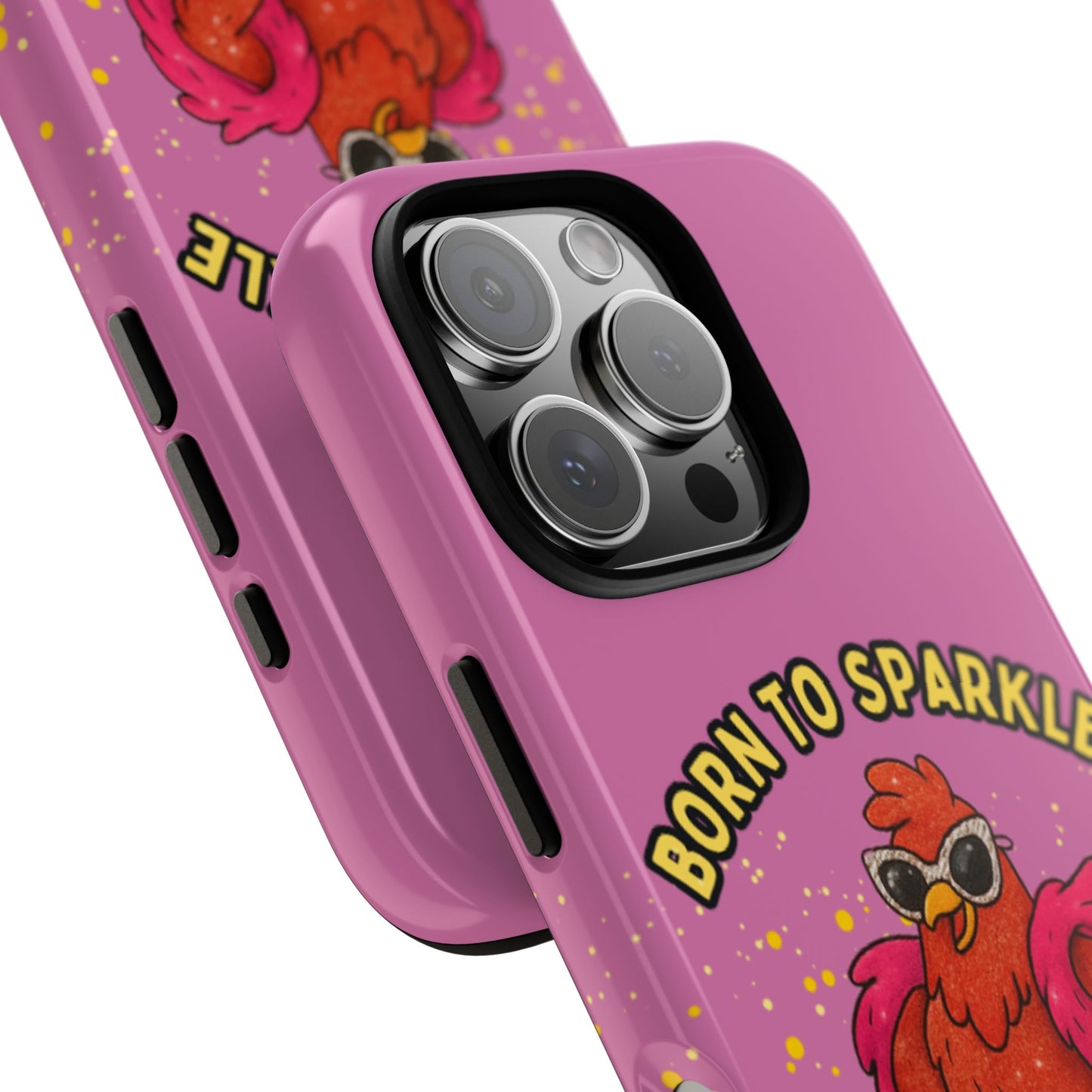 Phone Case - Born to Sparkle Hatched to Slay Logo Design