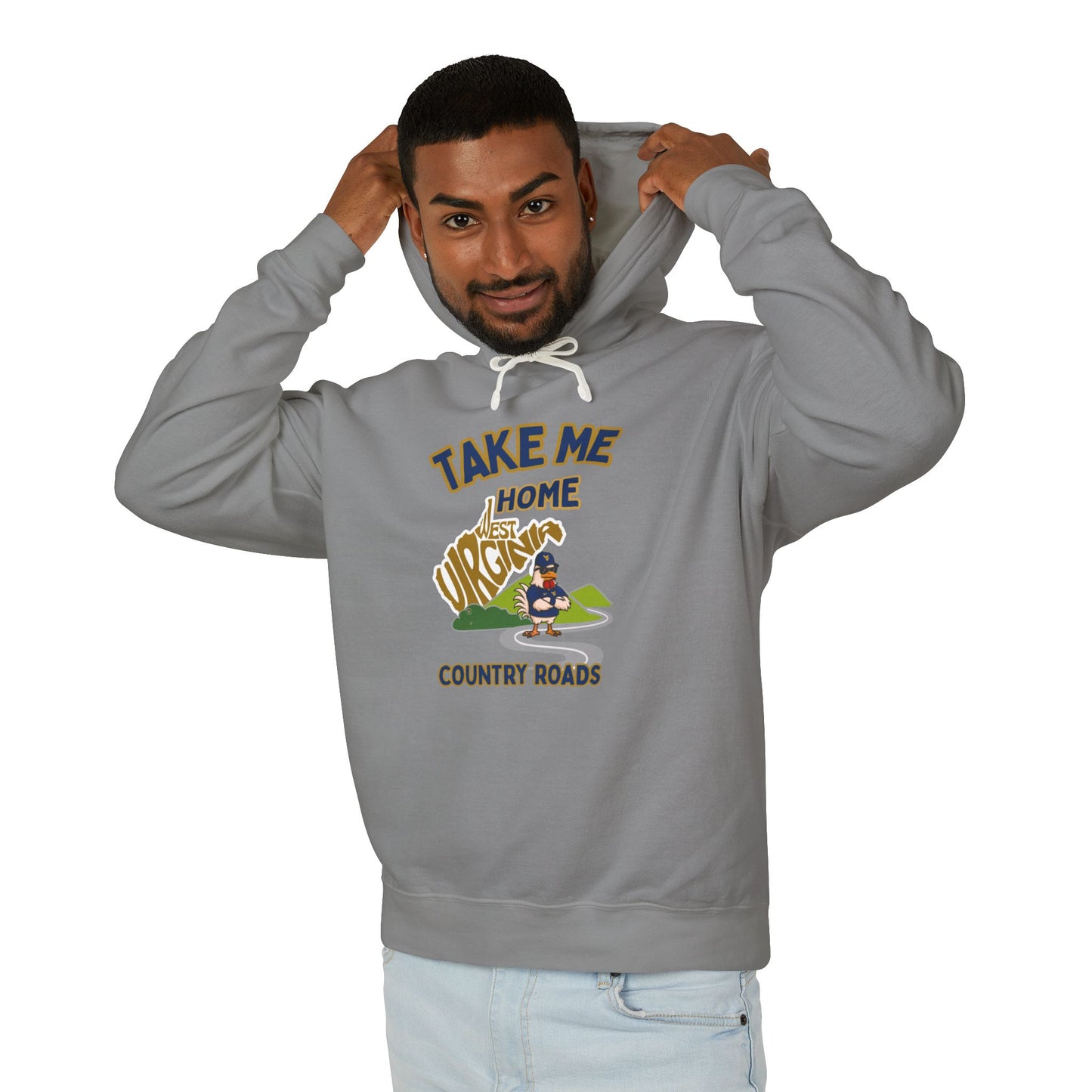 🎶Take Me Home Country Roads 🎵 Hoodie – Bold Graphic Pullover with Relaxed Fit | Unisex Streetwear
