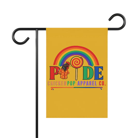 Pride Garden Flag, Vibrant LGBTQ+ Banner for Home Decor, Celebration Flag for Pride Month, Colorful Outdoor Decoration