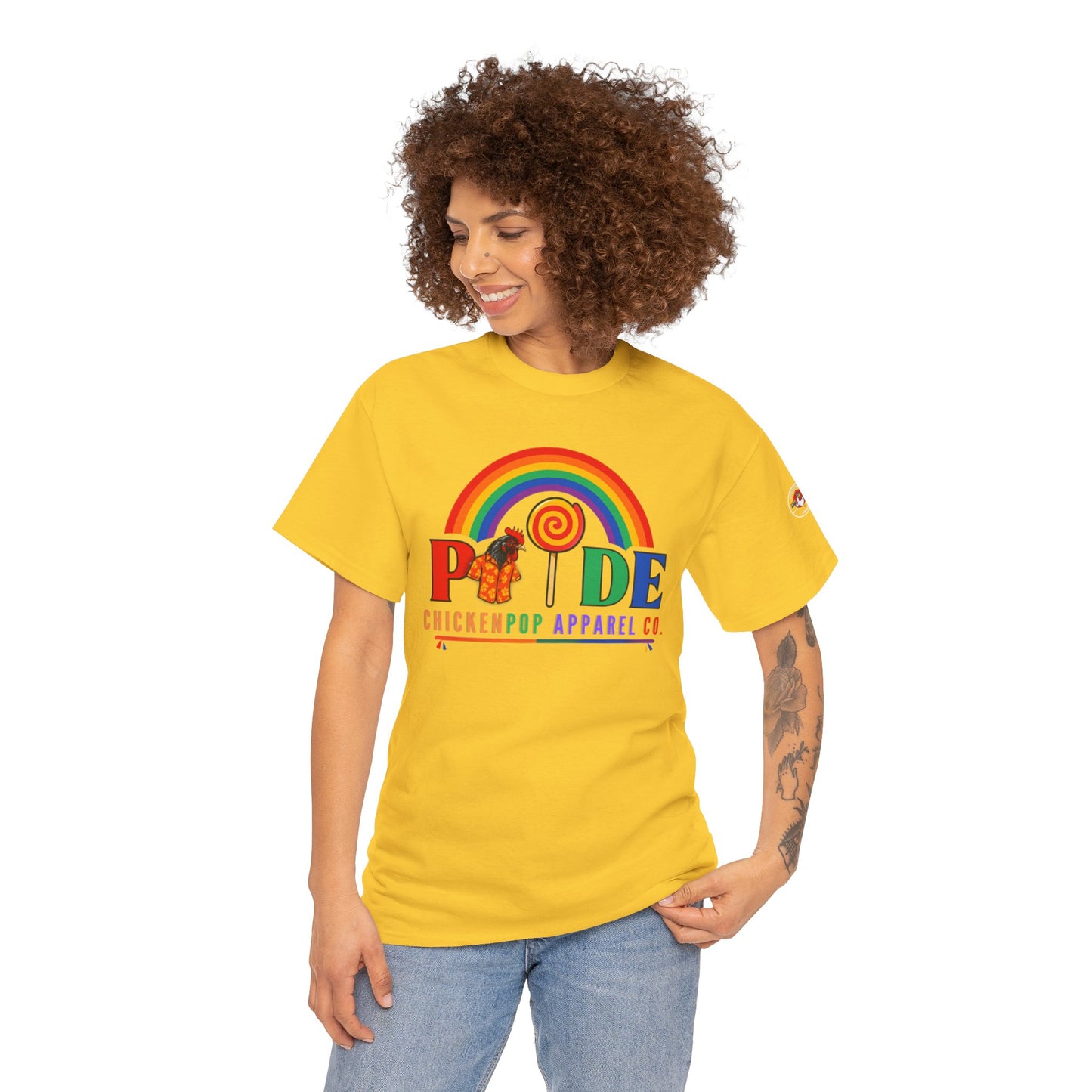 Big Chick Energy Pride Edition Tee - Coop Daddy Swings Both Ways (Unisex)