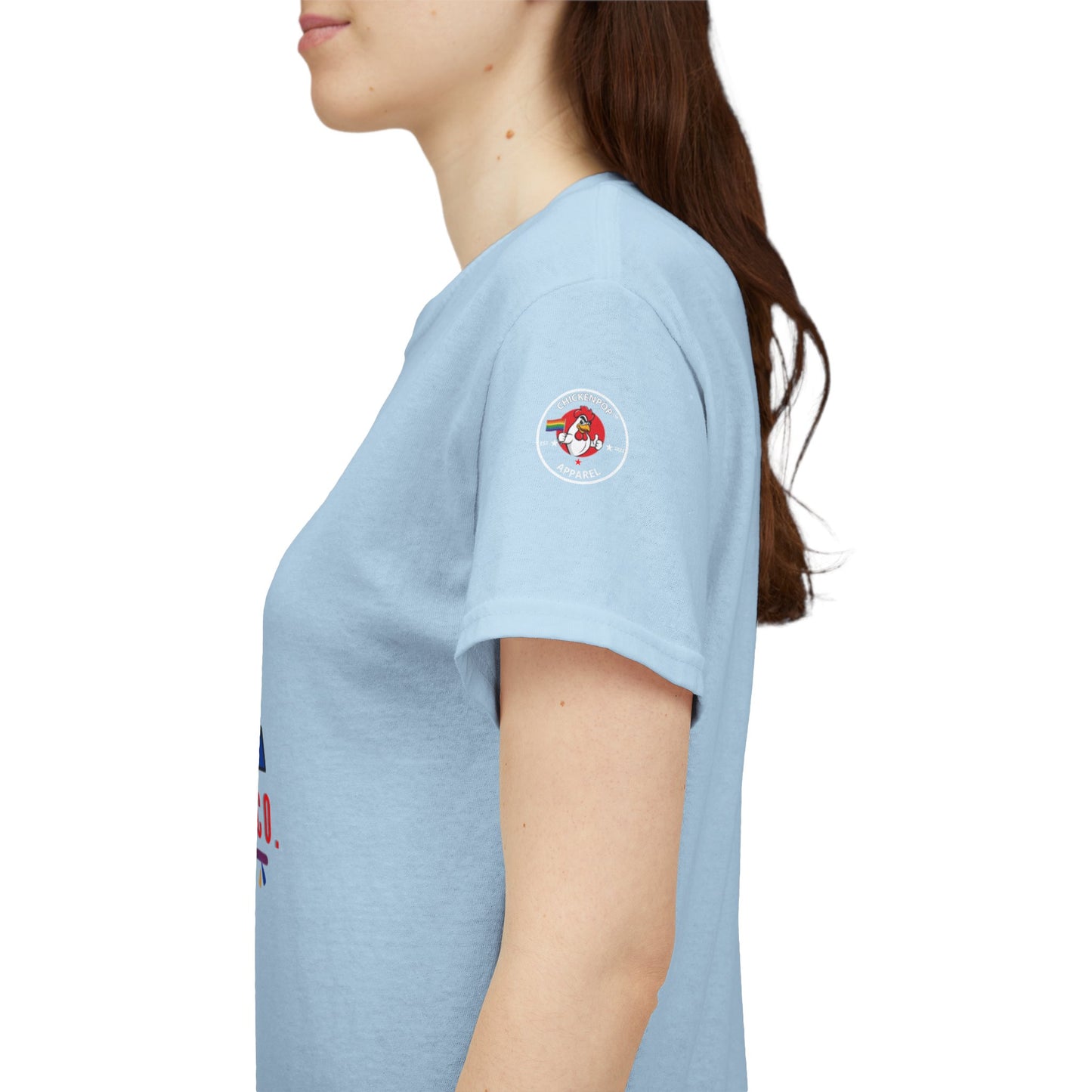 Big Chick Energy Pride Edition Tee - Coop Daddy Swings Both Ways (Unisex)