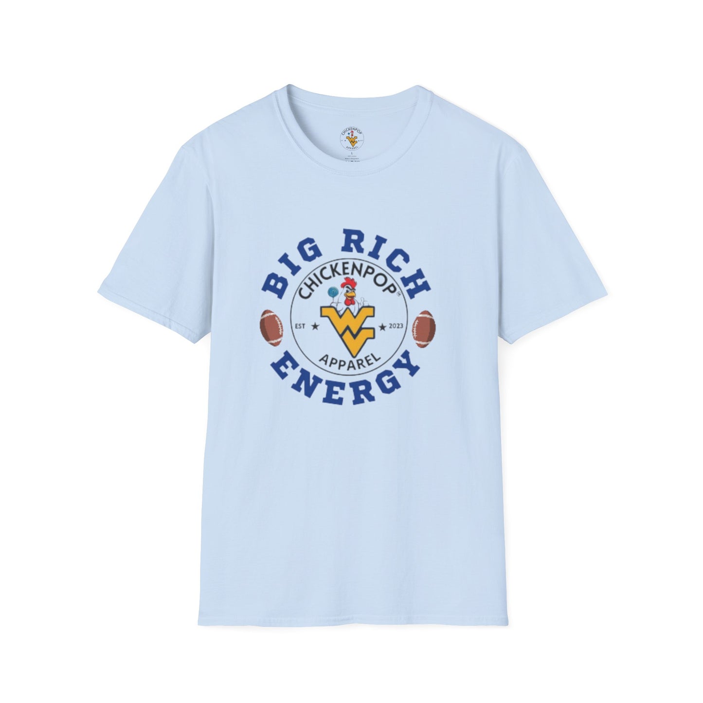 Big Rich Energy WV Logo Tee Unisex