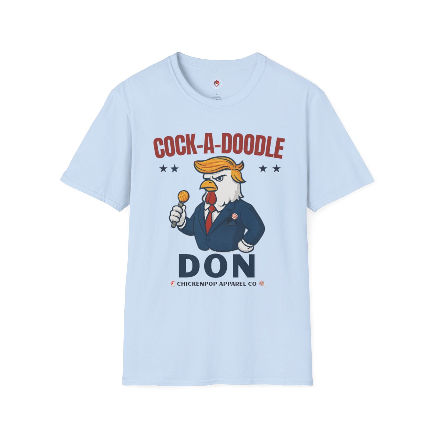 Cock-a-Doodle-Don T-Shirt – Pocket Pop Edition