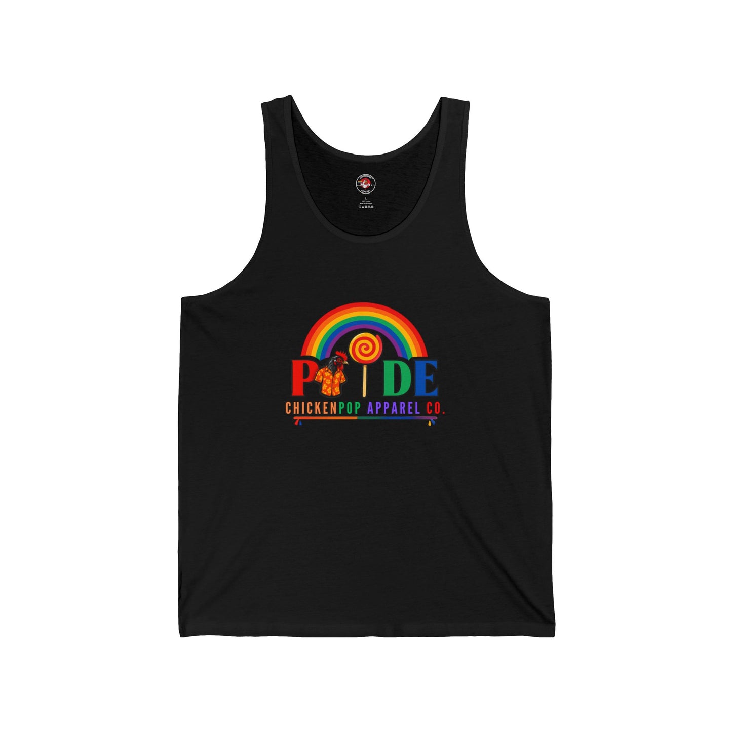 PRIDE Coop Daddy and Lolli Unisex Tank β Sleeveless, Shameless, & Full of Pride