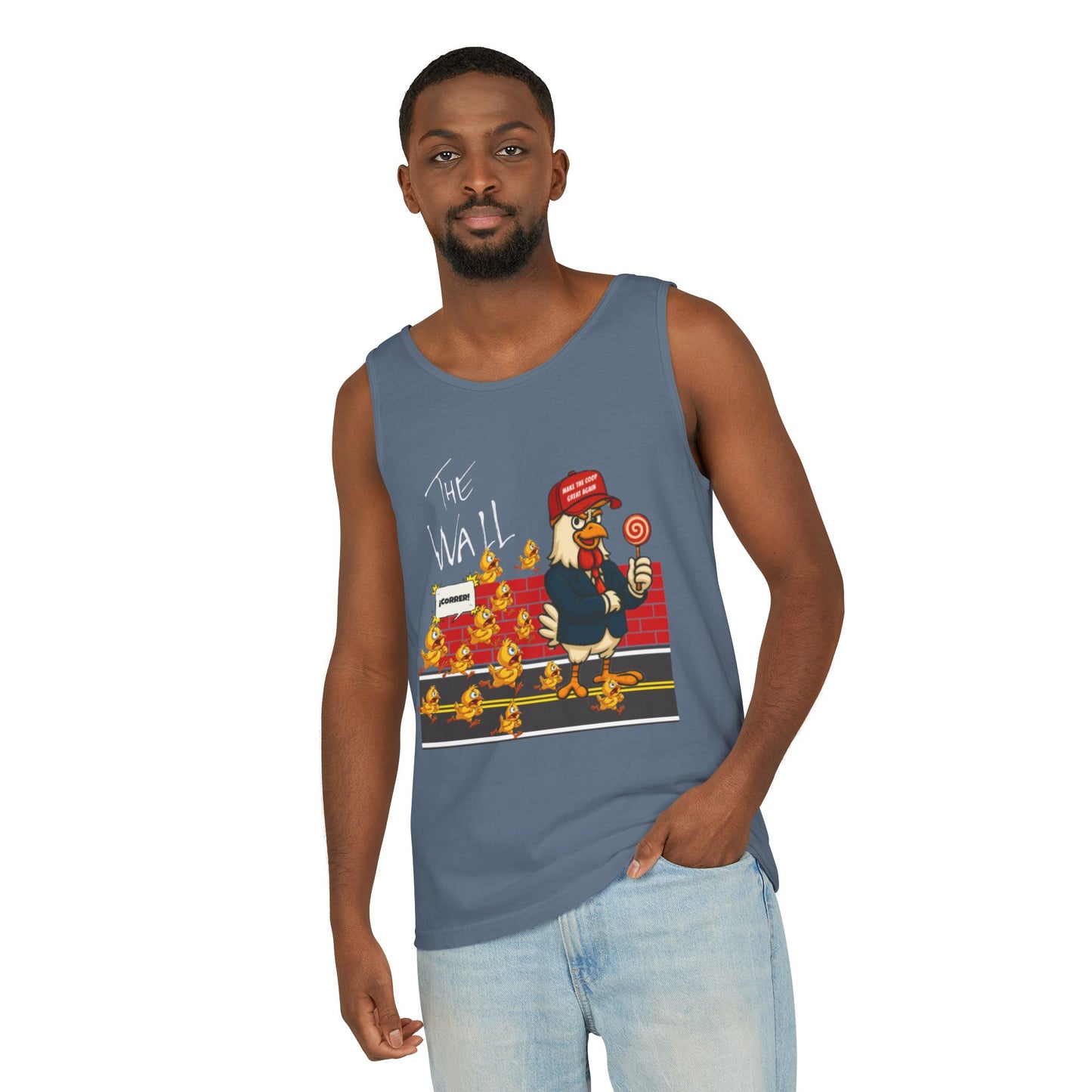 Another Chick Thru The Wall| Political Satire Sleeveless Tee