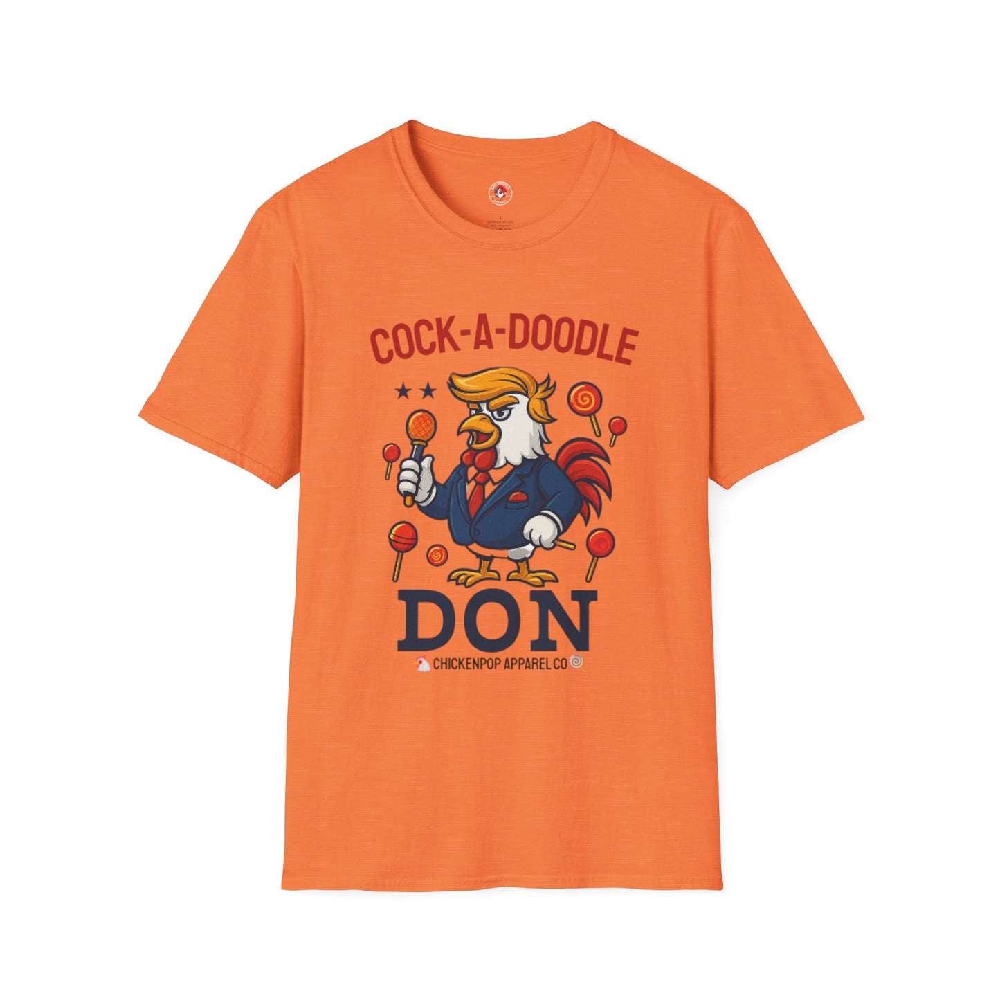Cock-a-Doodle-Don T-Shirt – Lollipop Drop Edition