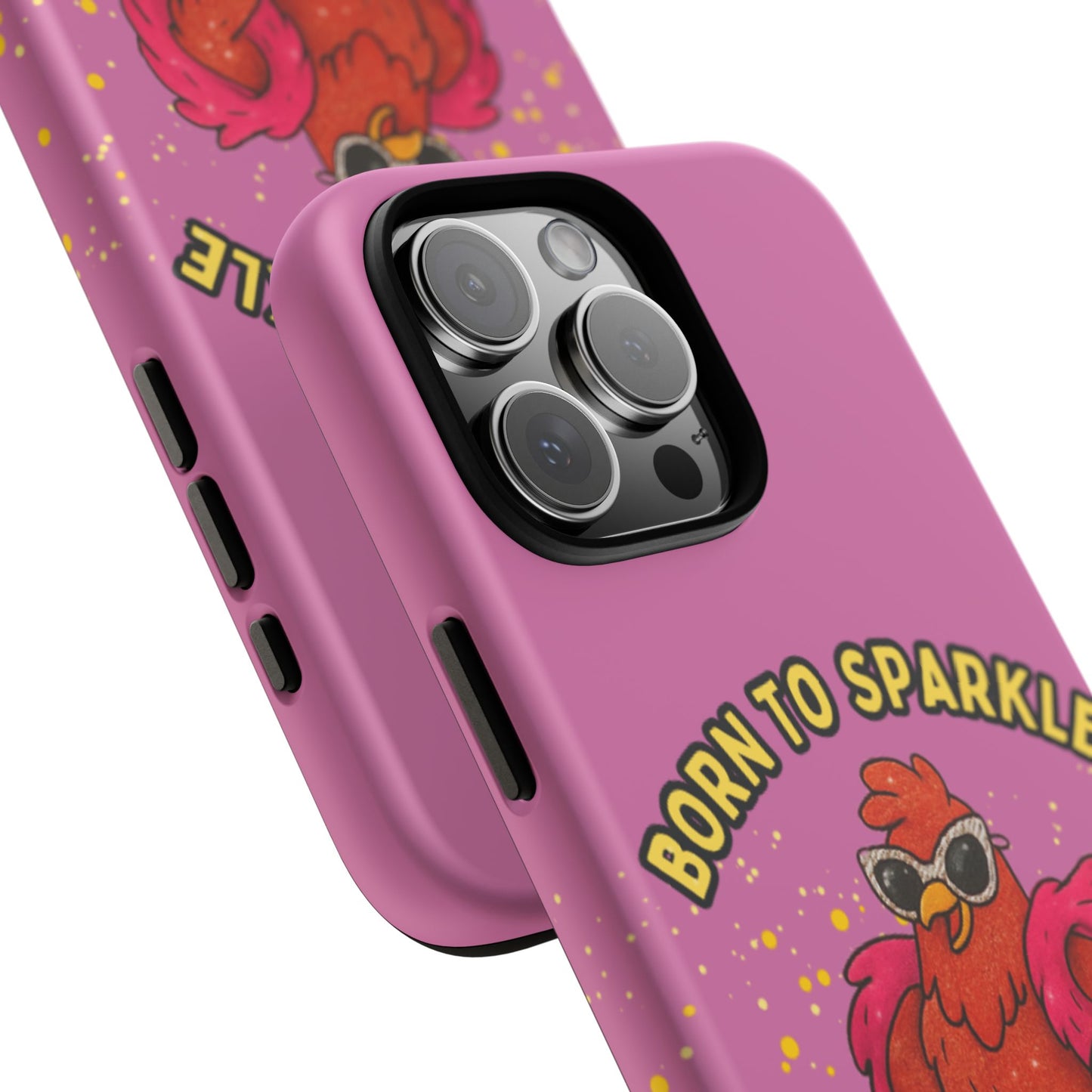 Phone Case - Born to Sparkle Hatched to Slay Logo Design