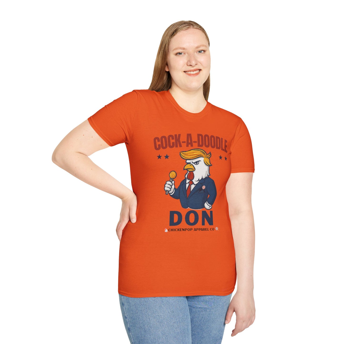 Cock-a-Doodle-Don T-Shirt – Pocket Pop Edition