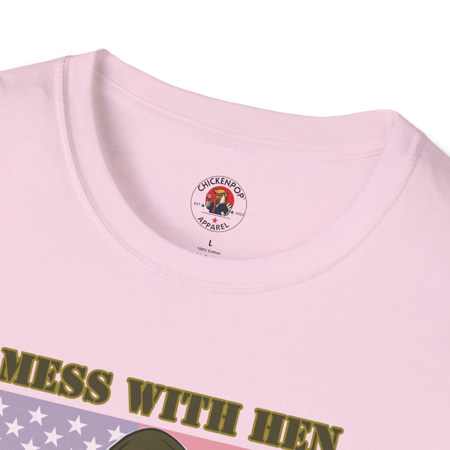 Mess With Hen T-Shirt – Fierce Funny Chicken Tee for Bold Women with Attitude | ChickenPop Apparel