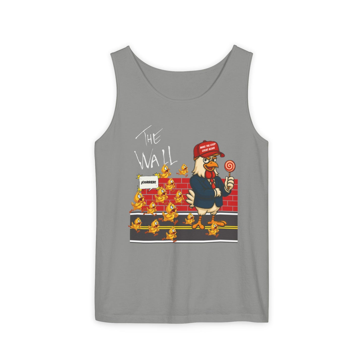 Another Chick Thru The Wall| Political Satire Sleeveless Tee