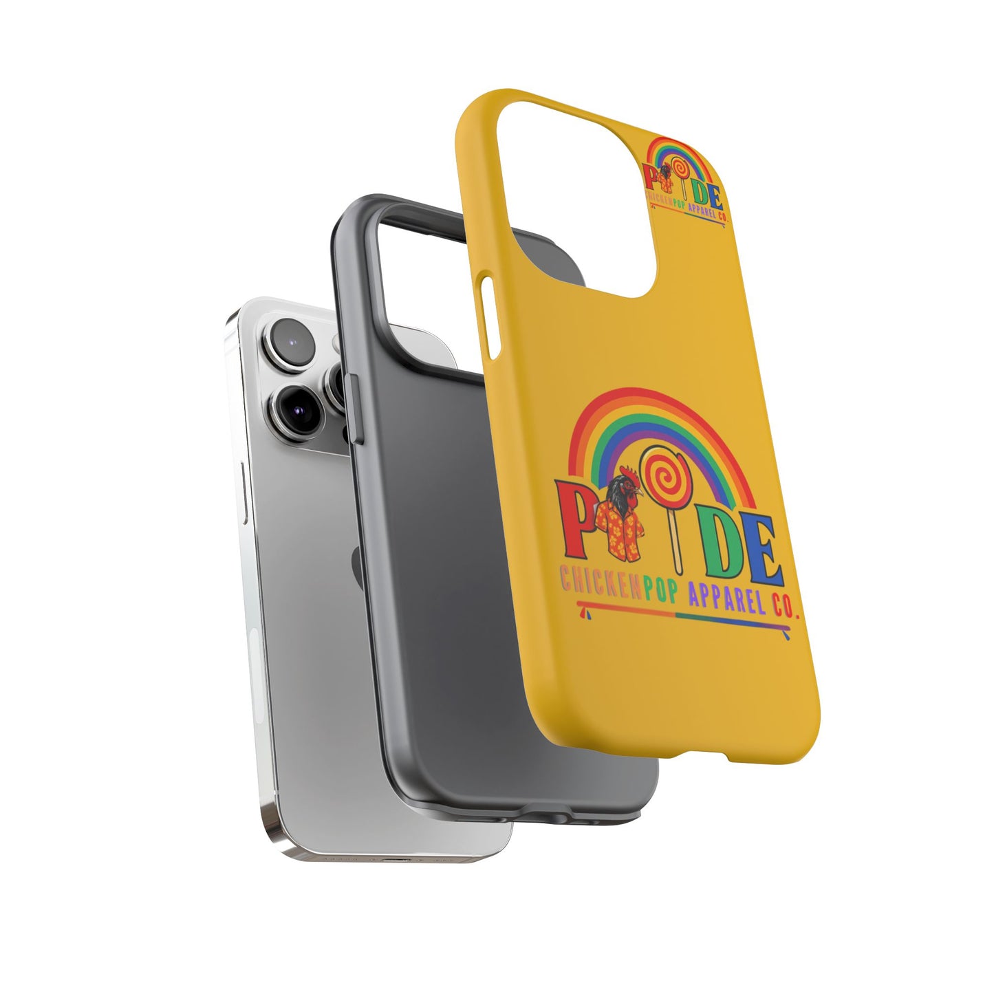 Phone Case - LGBTQ Pride Chicken and Lollipop Logo