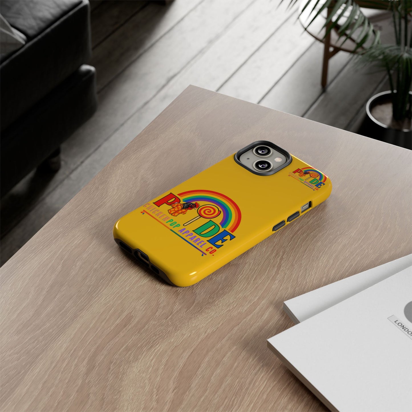 Phone Case - LGBTQ Pride Chicken and Lollipop Logo