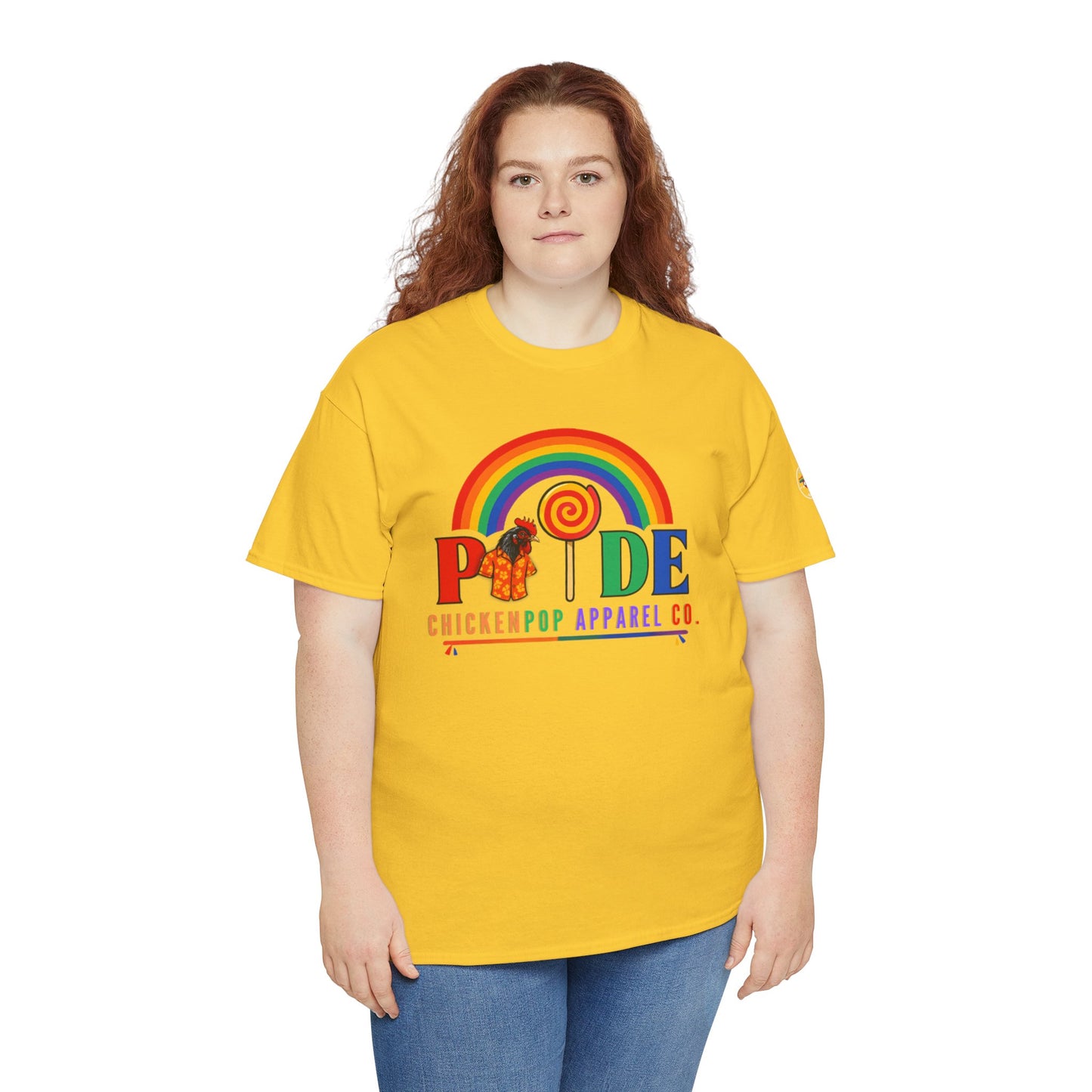 Big Chick Energy Pride Edition Tee - Coop Daddy Swings Both Ways (Unisex)
