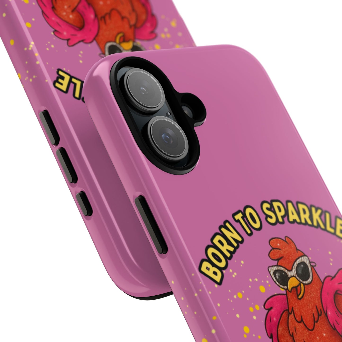 Phone Case - Born to Sparkle Hatched to Slay Logo Design
