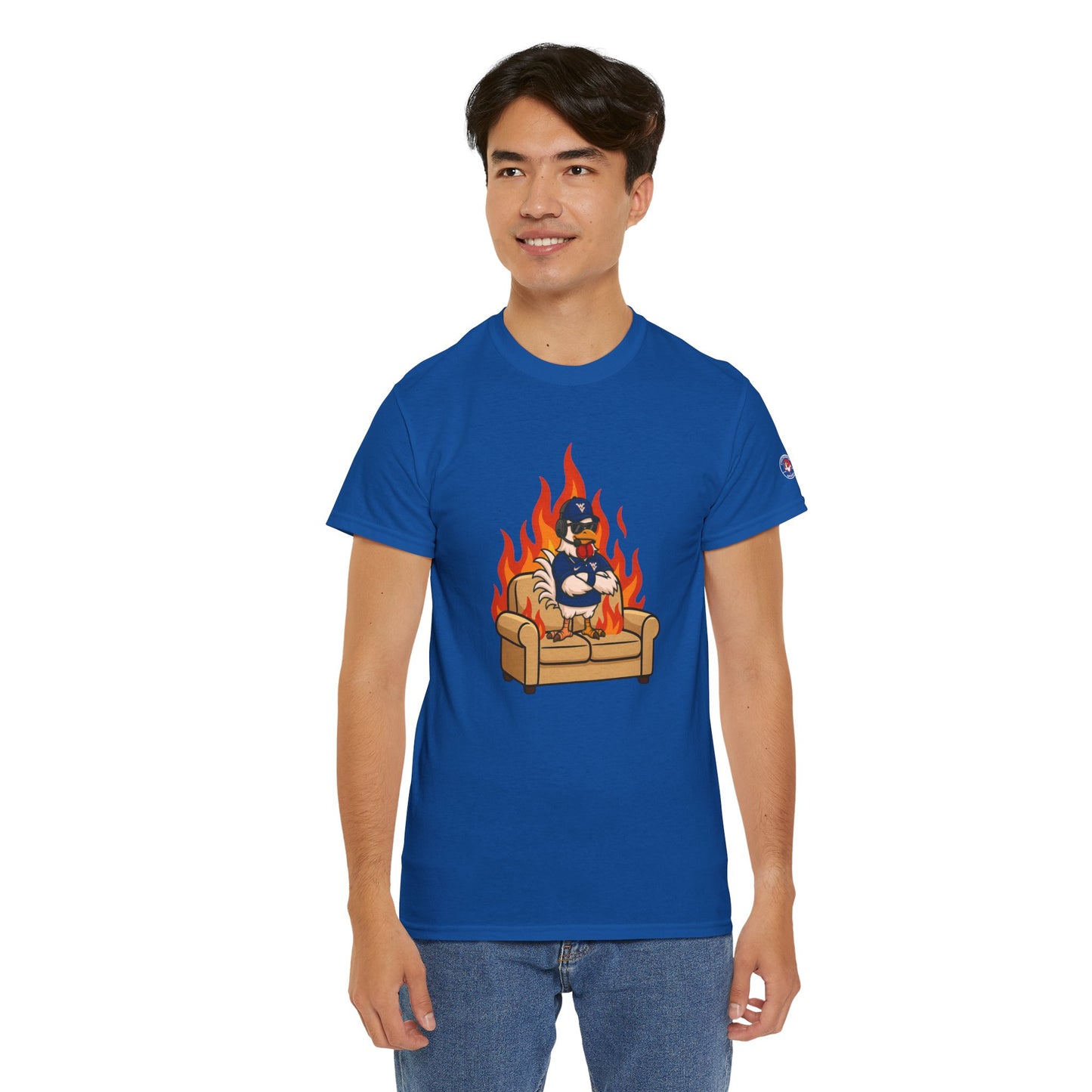 Big Rich Energy WV BURNIN' DOWN THE COUCH Graphic Tee 🔥Free Shipping🔥