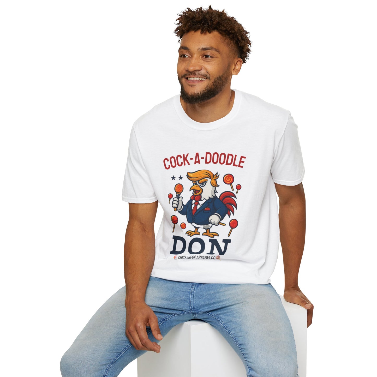 Cock-a-Doodle-Don T-Shirt – Lollipop Drop Edition