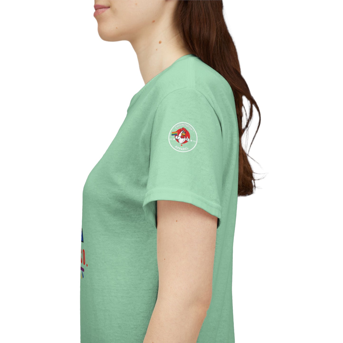 Big Chick Energy Pride Edition Tee - Coop Daddy Swings Both Ways (Unisex)