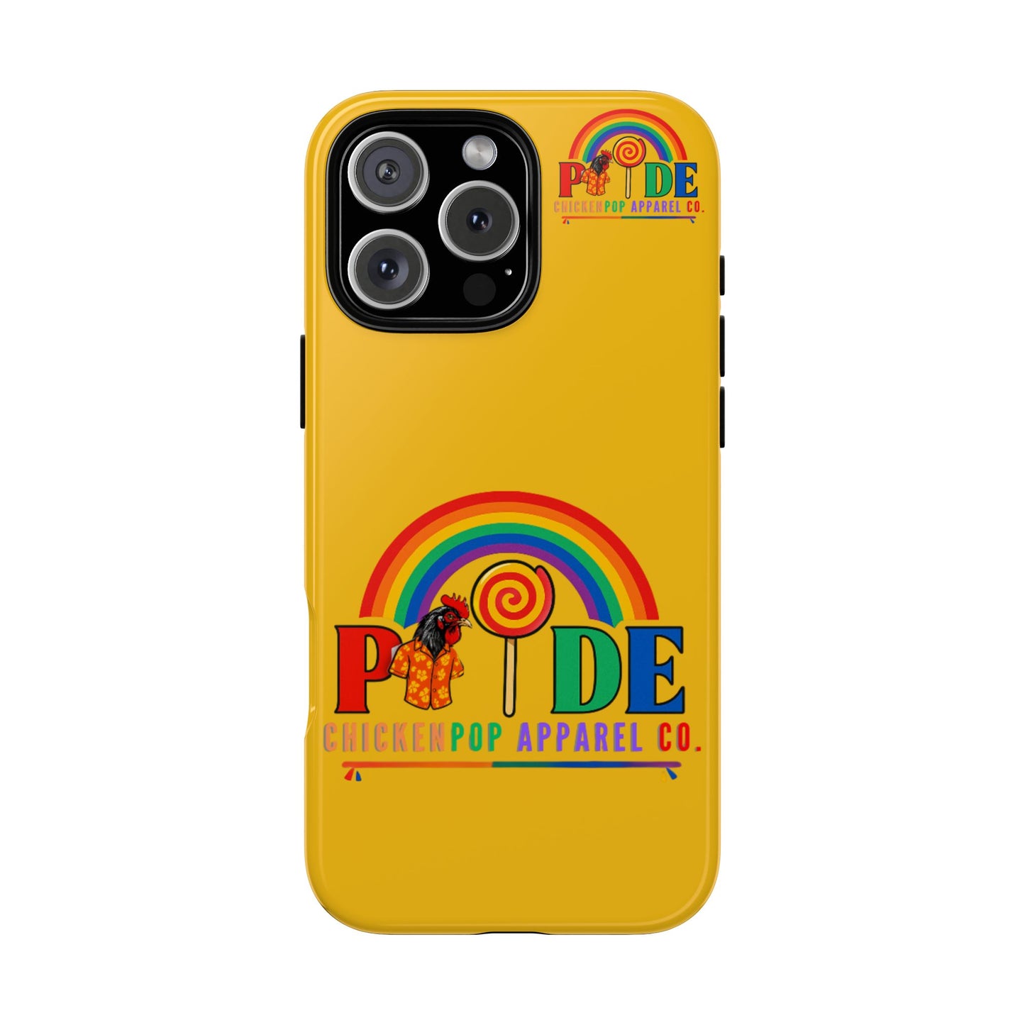 Phone Case - LGBTQ Pride Chicken and Lollipop Logo