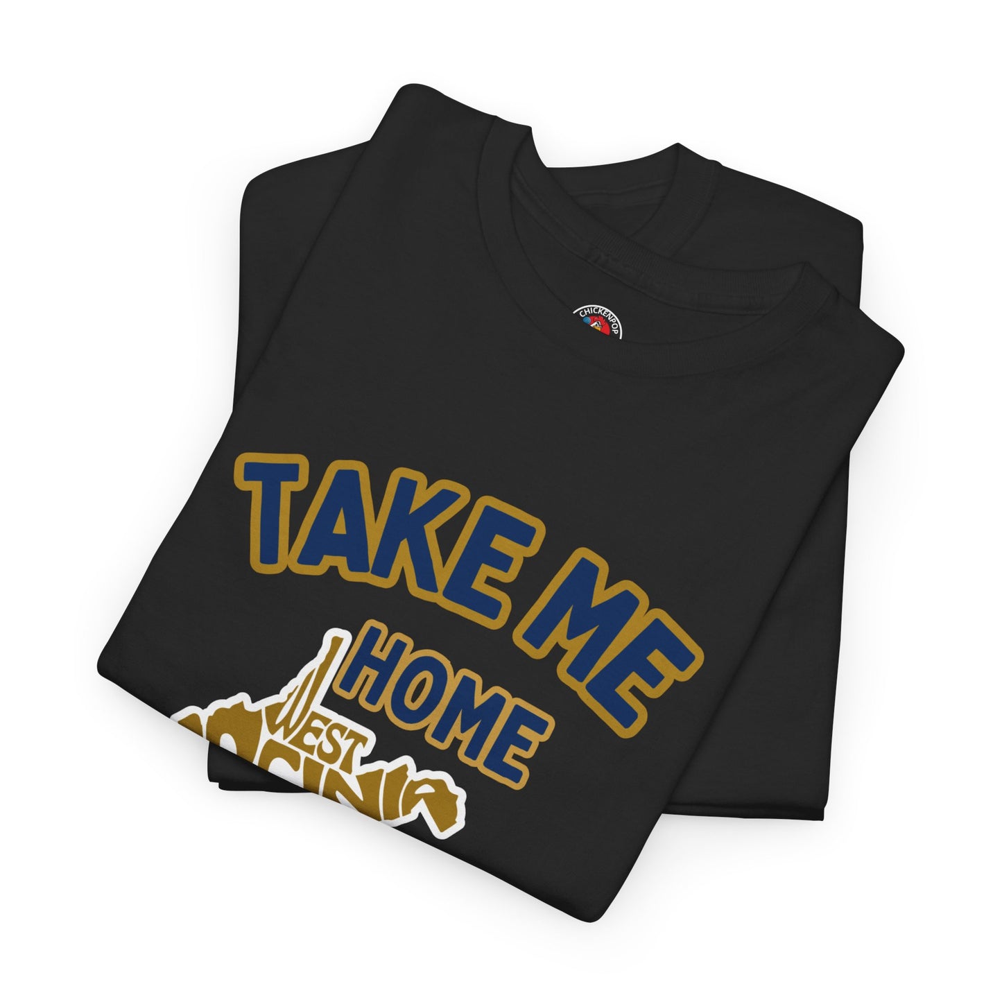 Take Me Home Country Roads WV Coop Daddy Tee – Funny West Virginia Rooster Shirt
