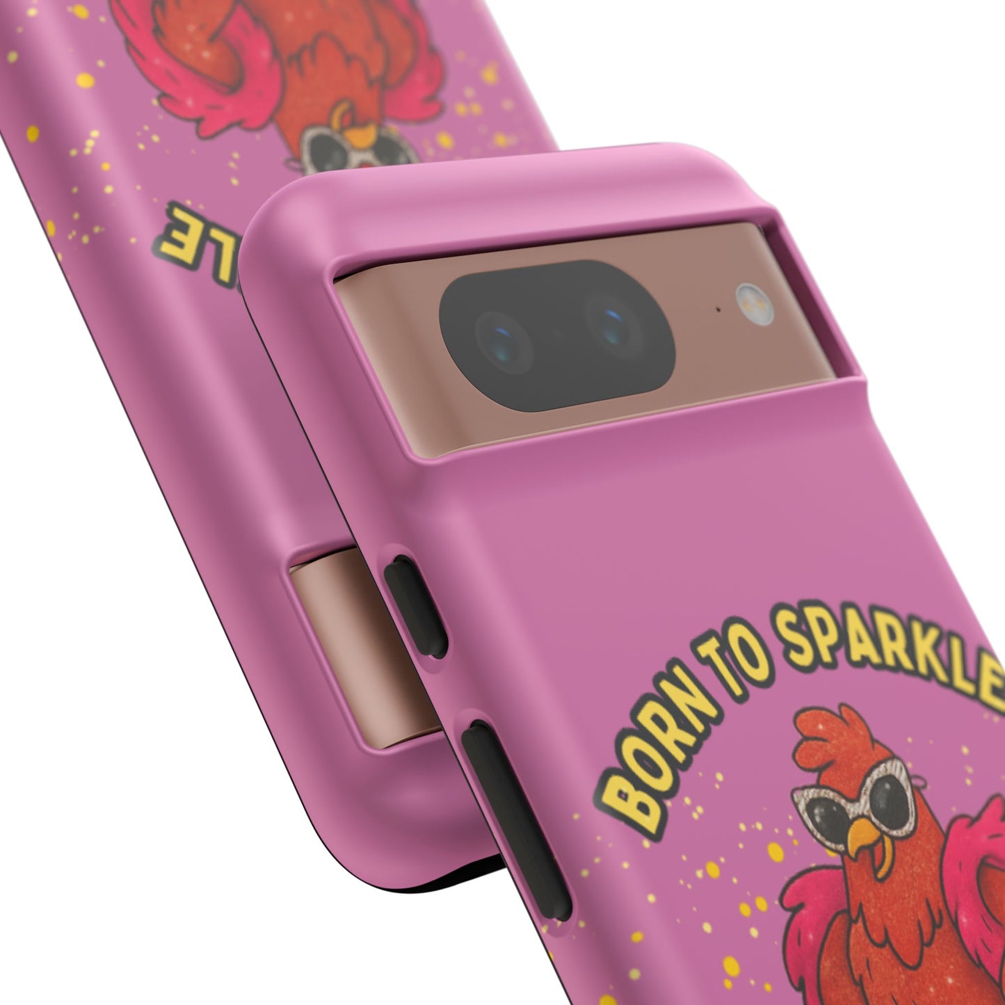 Phone Case - Born to Sparkle Hatched to Slay Logo Design