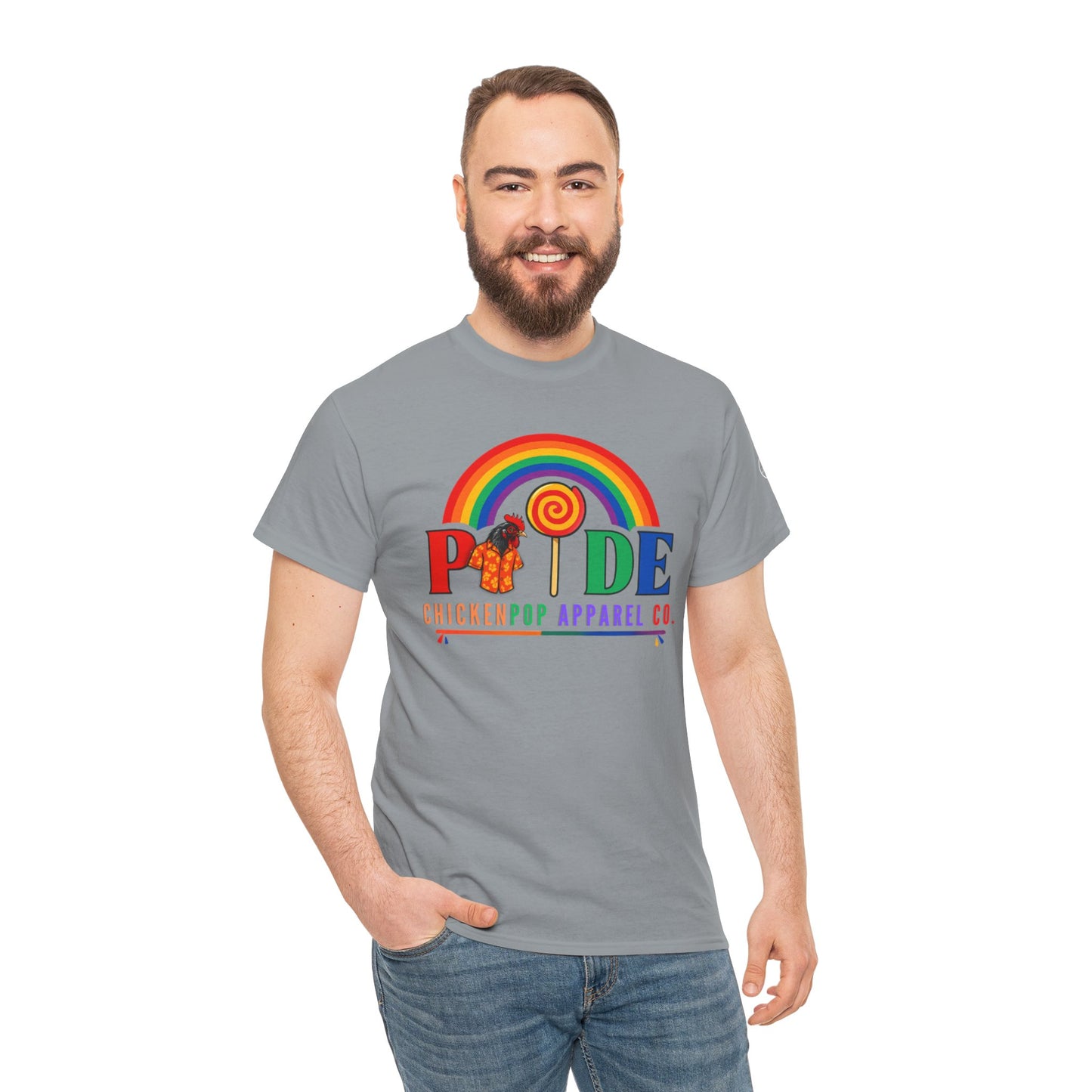 Big Chick Energy Pride Edition Tee - Coop Daddy Swings Both Ways (Unisex)