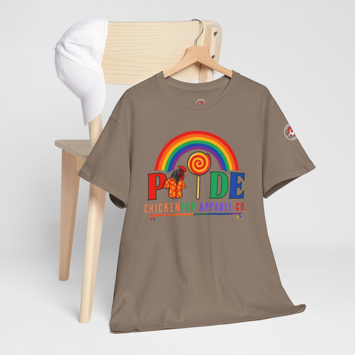 Big Chick Energy Pride Edition Tee - Coop Daddy Swings Both Ways (Unisex)