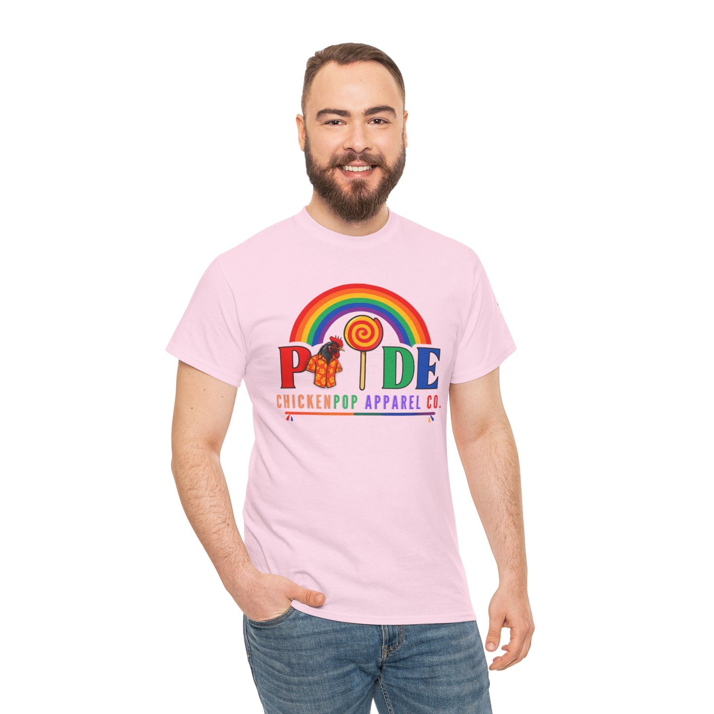 Big Chick Energy Pride Edition Tee - Coop Daddy Swings Both Ways (Unisex)