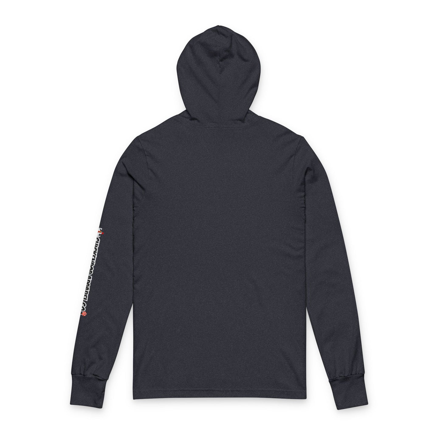 Like a Genius Hooded Long Sleeve Tee – Funny Political Rooster Hoodie Shirt | ChickenPop Apparel Co.