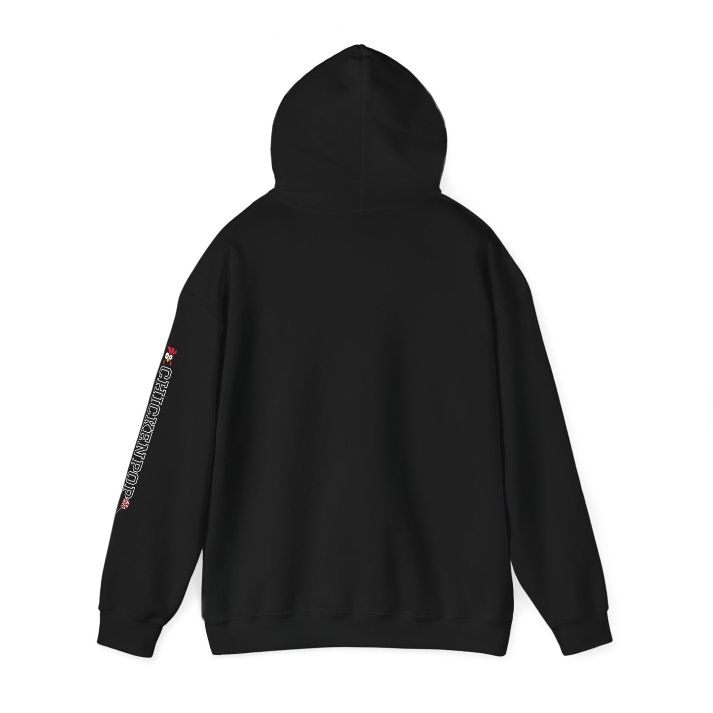 Dirty Mind Emoji Hoodie UNISEX - ChickenPop Arm Logo Edition