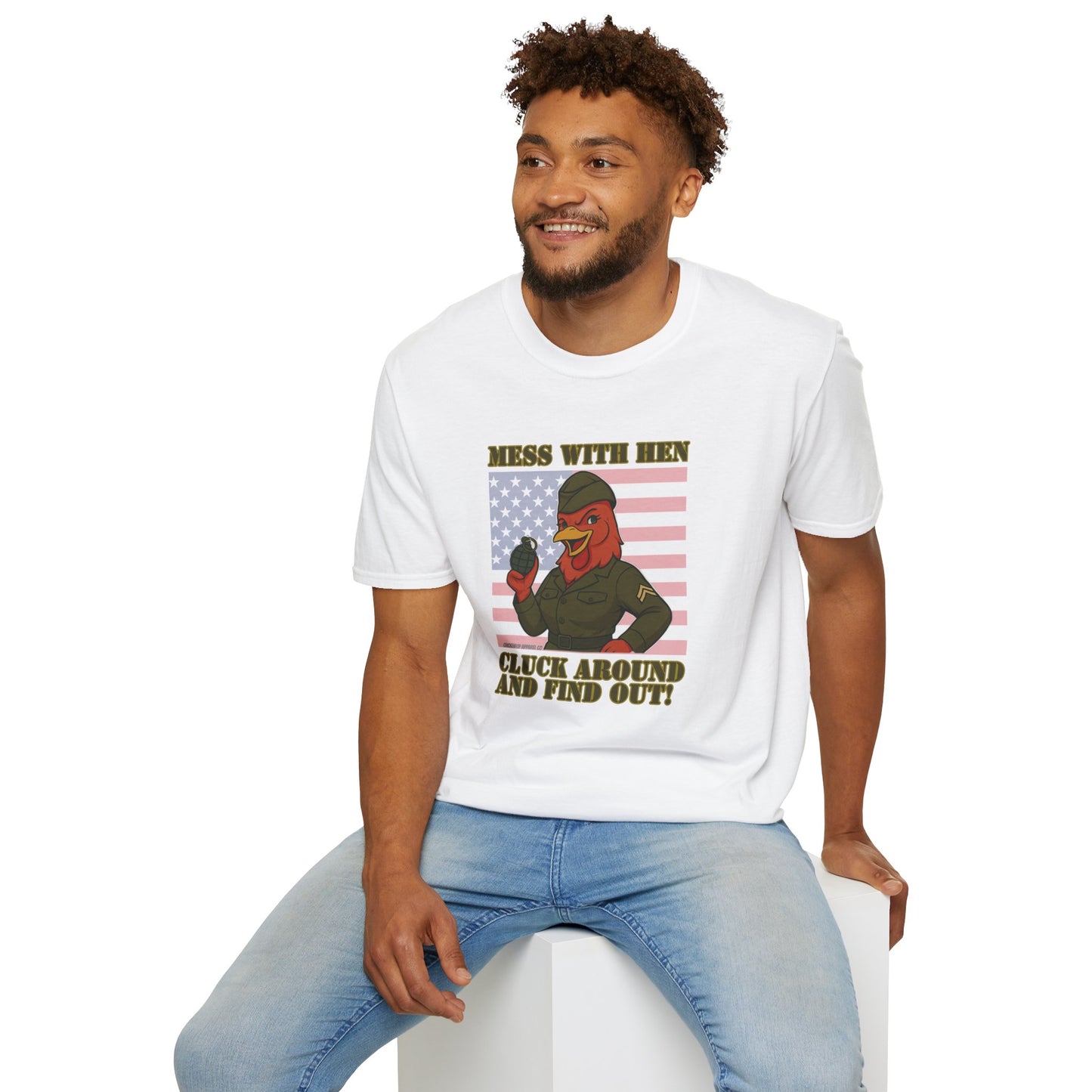 Mess With Hen T-Shirt – Fierce Funny Chicken Tee for Bold Women with Attitude | ChickenPop Apparel