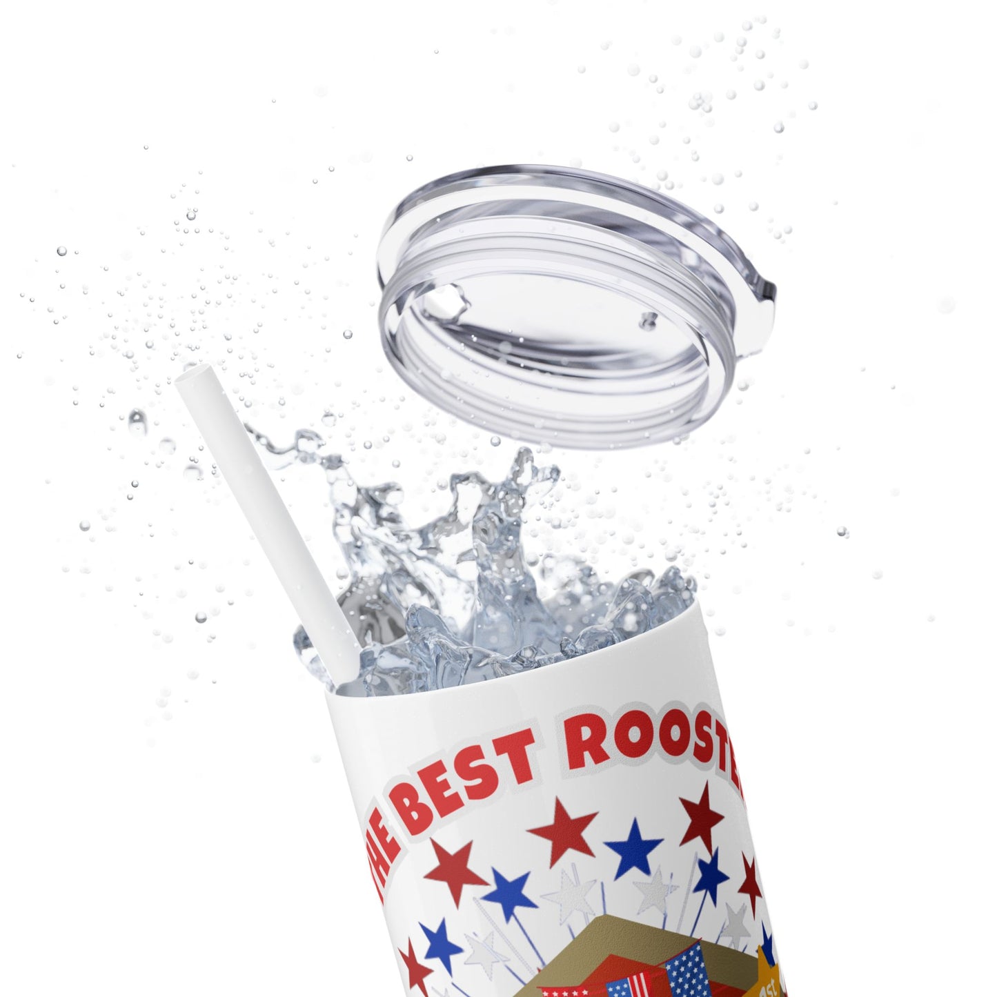 The Best Rooster Cock-a-Doodle Don 20 oz. Tumbler with straw Gifts, Summer Vibes, Party Essentials