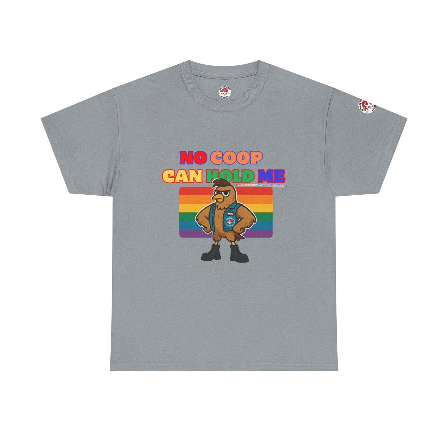No Coop Can Hold Me – Theym Hen Unisex Pride Tee