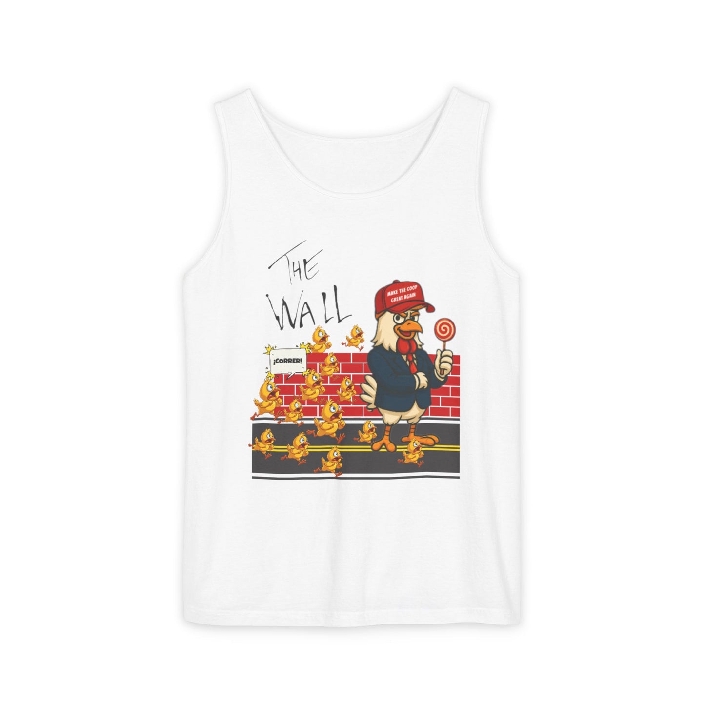 Another Chick Thru The Wall| Political Satire Sleeveless Tee
