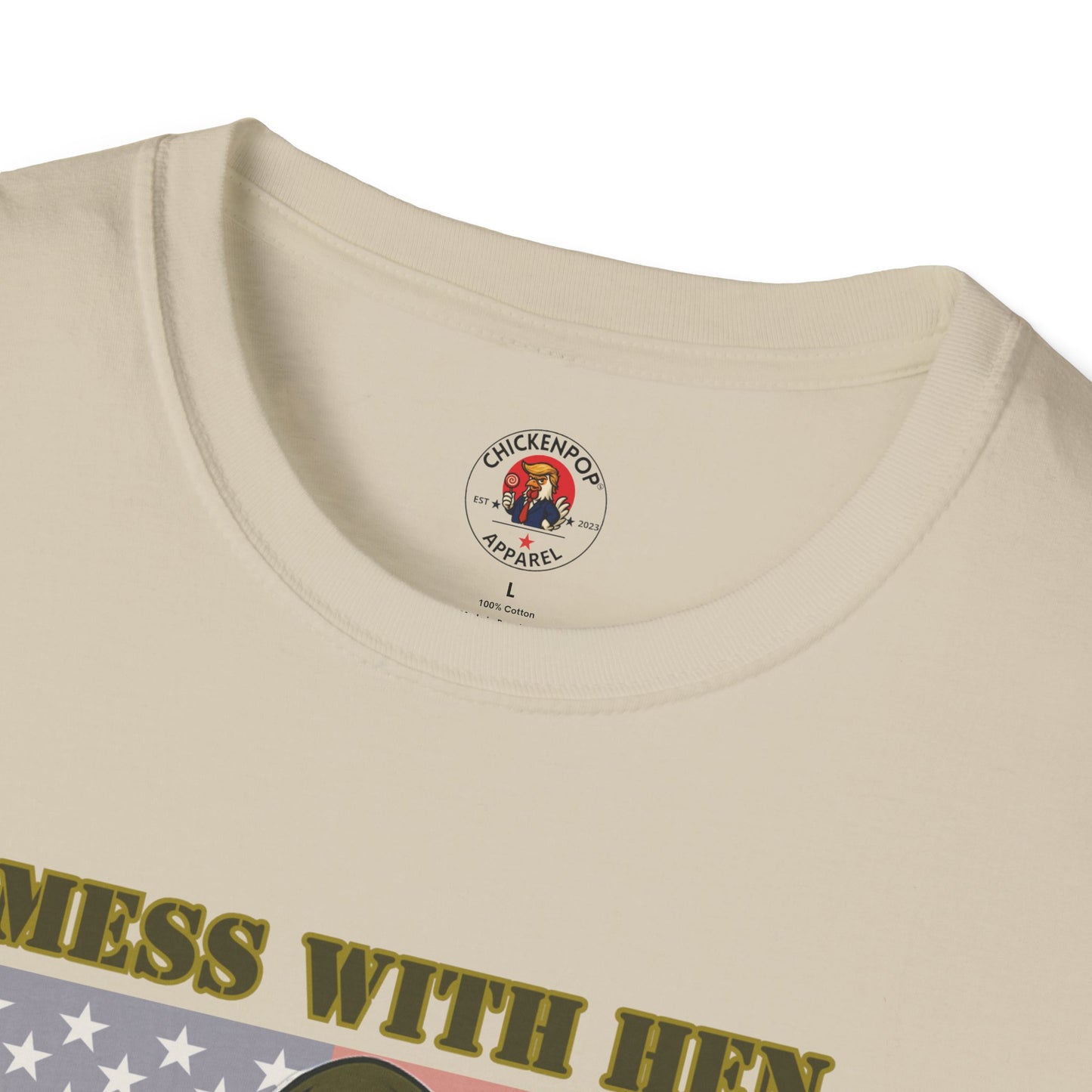 Mess With Hen T-Shirt – Fierce Funny Chicken Tee for Bold Women with Attitude | ChickenPop Apparel