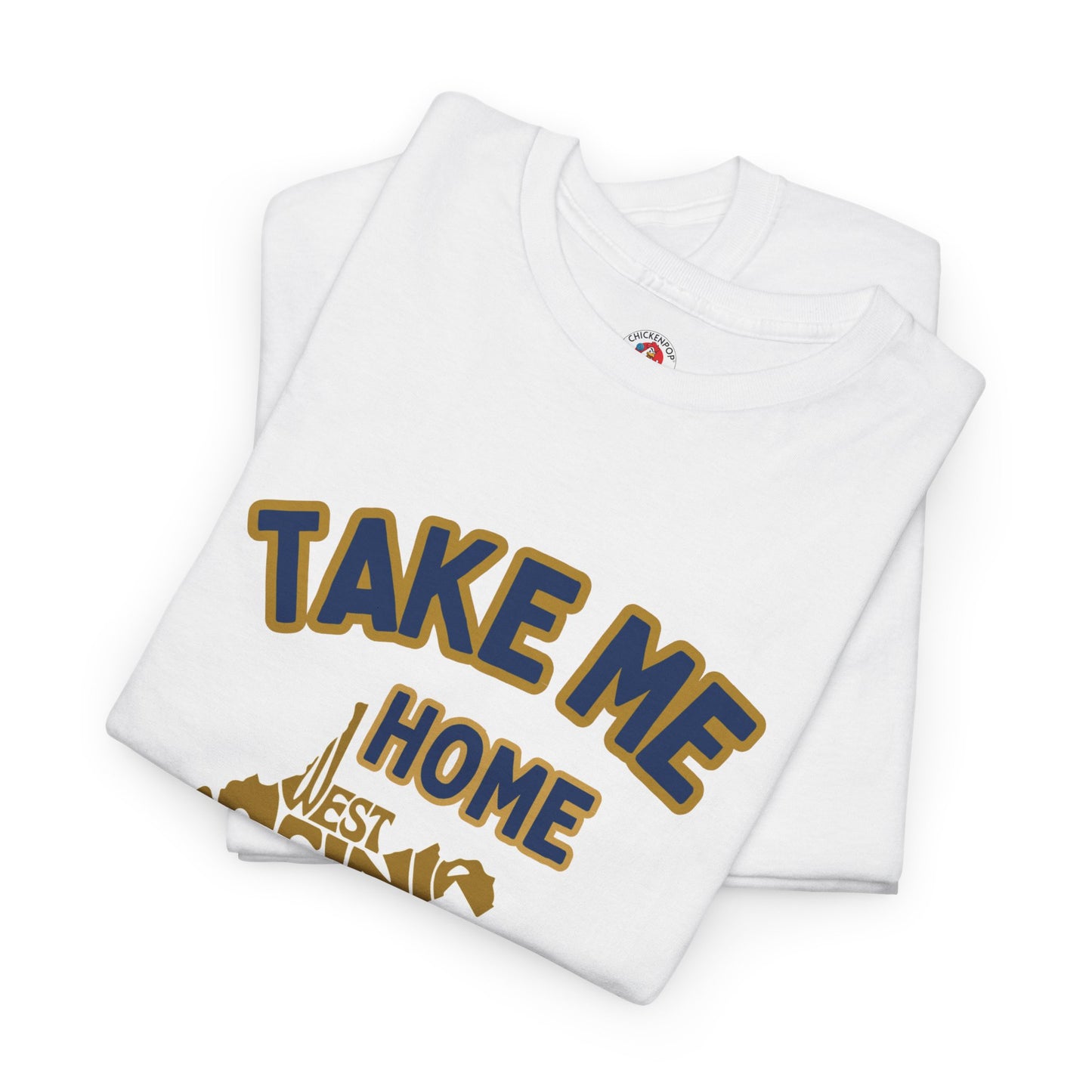 Take Me Home Country Roads WV Coop Daddy Tee – Funny West Virginia Rooster Shirt