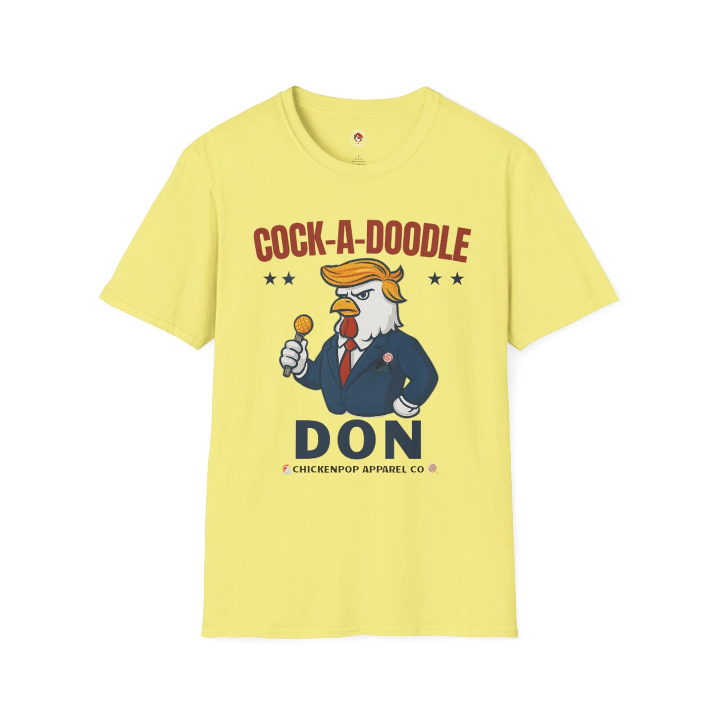 Cock-a-Doodle-Don T-Shirt – Pocket Pop Edition