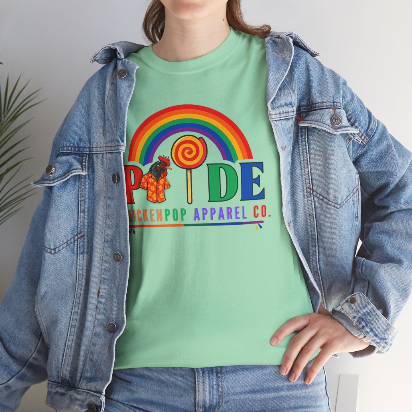 Big Chick Energy Pride Edition Tee - Coop Daddy Swings Both Ways (Unisex)