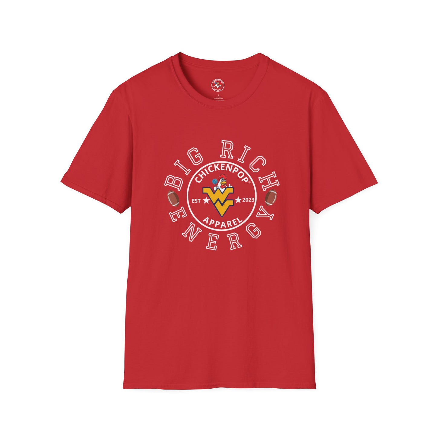 Big Rich Energy WV Logo Tee Unisex