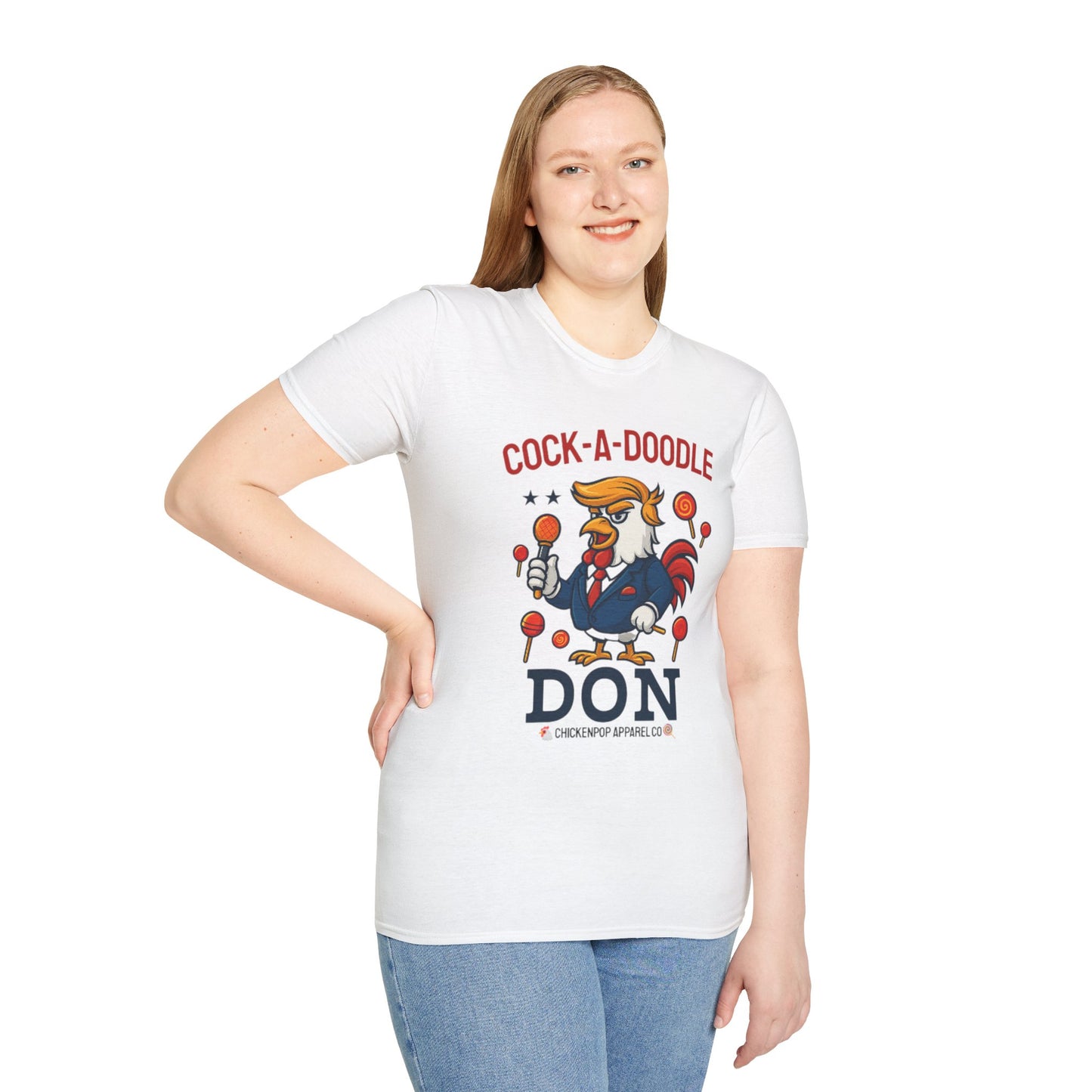 Cock-a-Doodle-Don T-Shirt – Lollipop Drop Edition