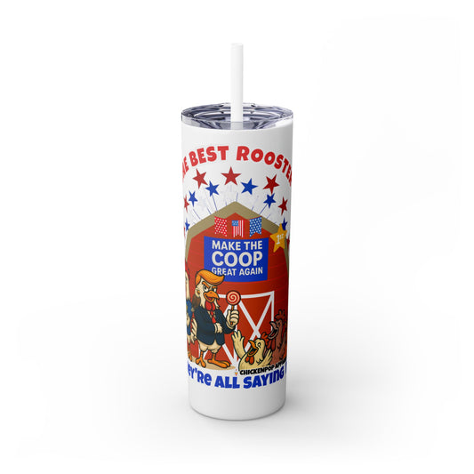 The Best Rooster Cock-a-Doodle Don 20 oz. Tumbler with straw Gifts, Summer Vibes, Party Essentials