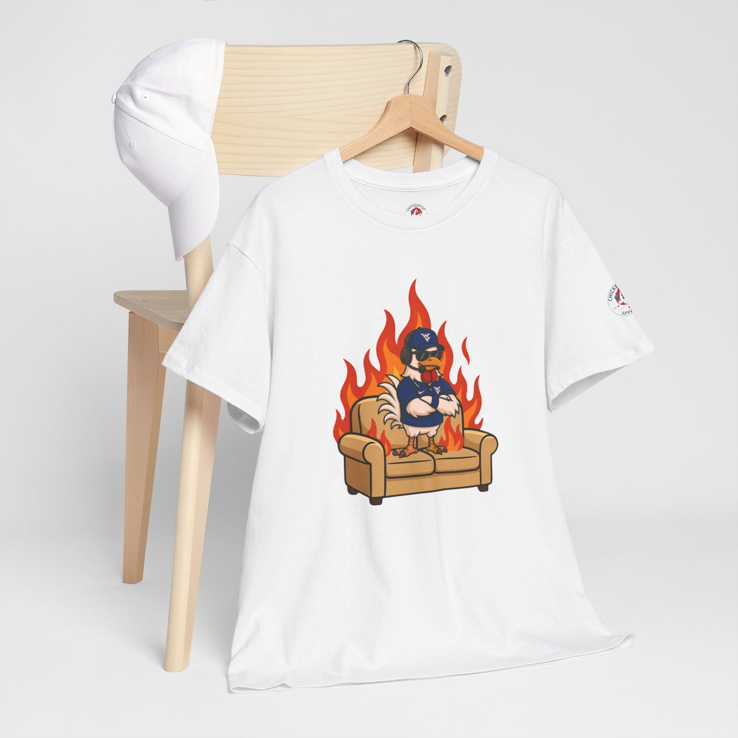 Big Rich Energy WV BURNIN' DOWN THE COUCH Graphic Tee 🔥Free Shipping🔥