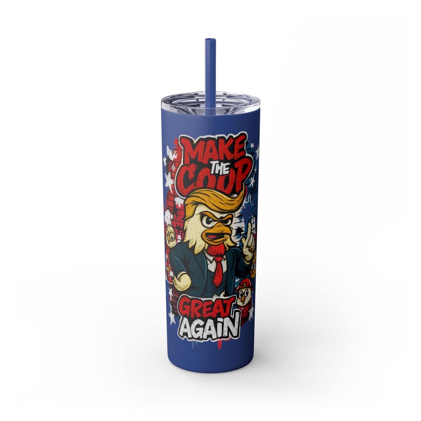 Make the Coop Great Again Cock-a-Doodle Don 20 oz. Tumbler with straw Gifts, Summer Vibes, Party Essentials