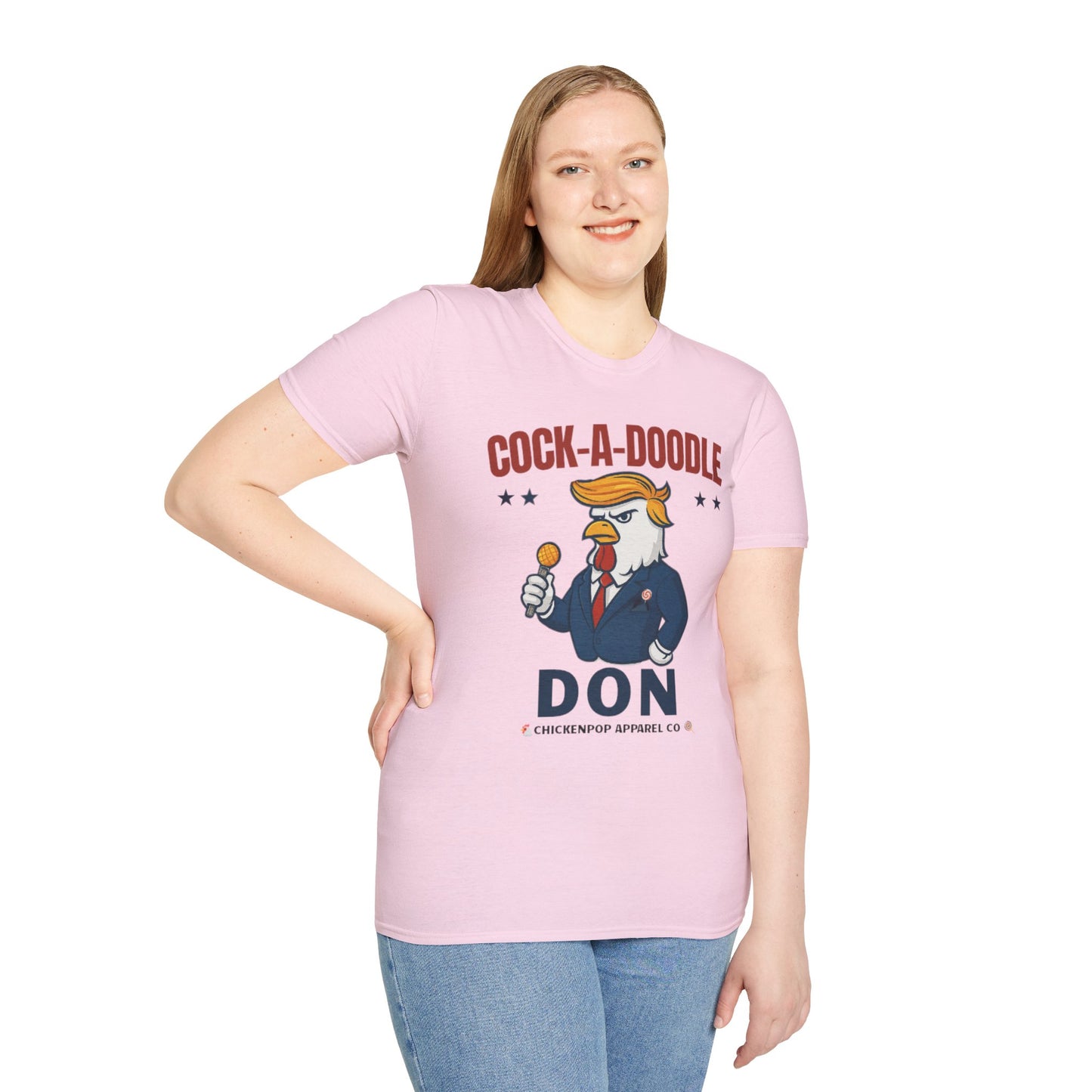 Cock-a-Doodle-Don T-Shirt – Pocket Pop Edition