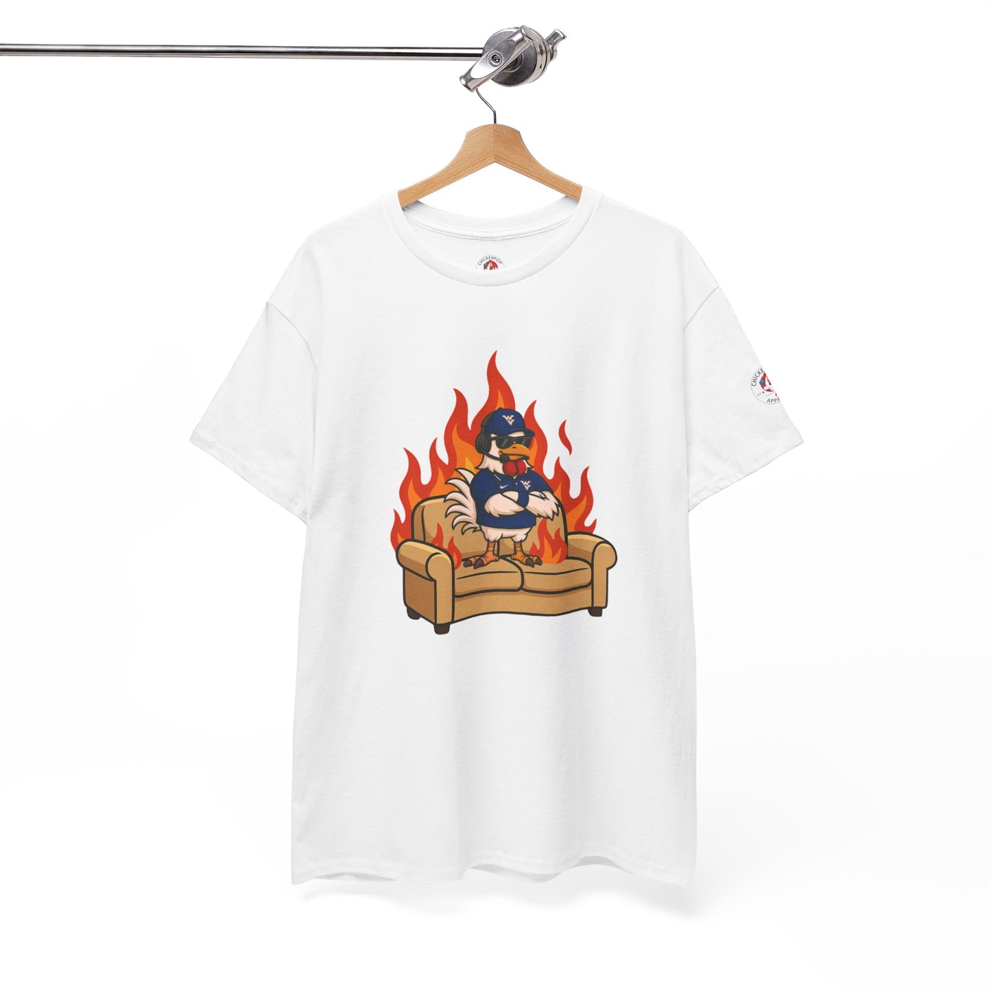 Big Rich Energy WV BURNIN' DOWN THE COUCH Graphic Tee 🔥Free Shipping🔥