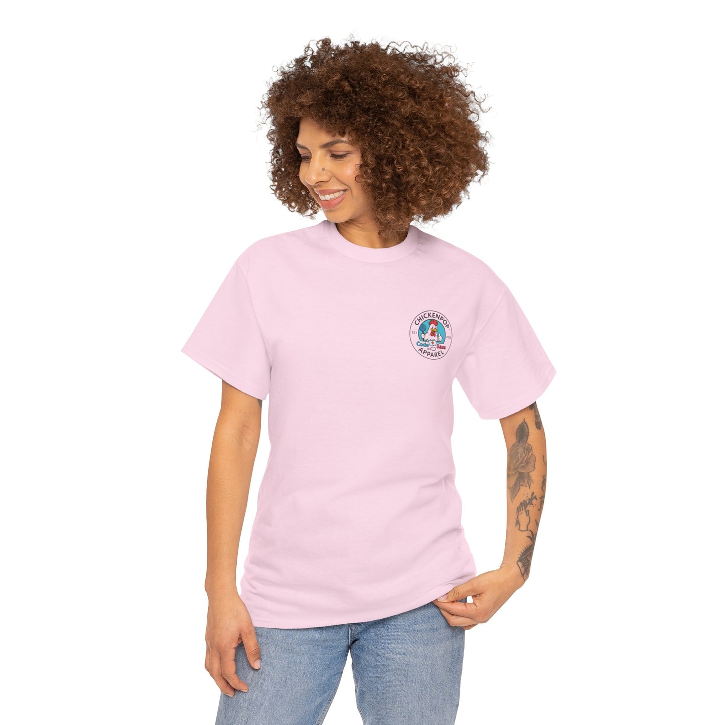 Nurses Are All Give And Take Back Front/Back Logo Tee