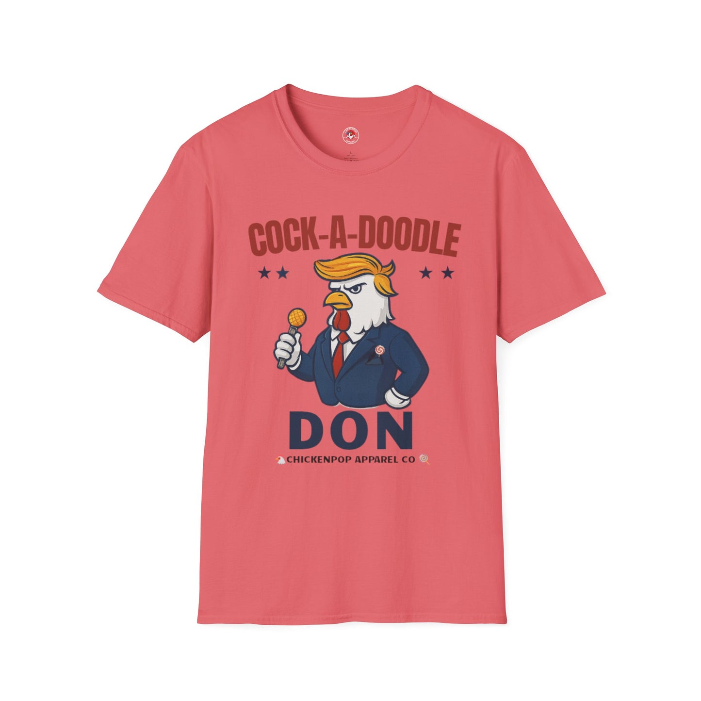 Cock-a-Doodle-Don T-Shirt – Pocket Pop Edition