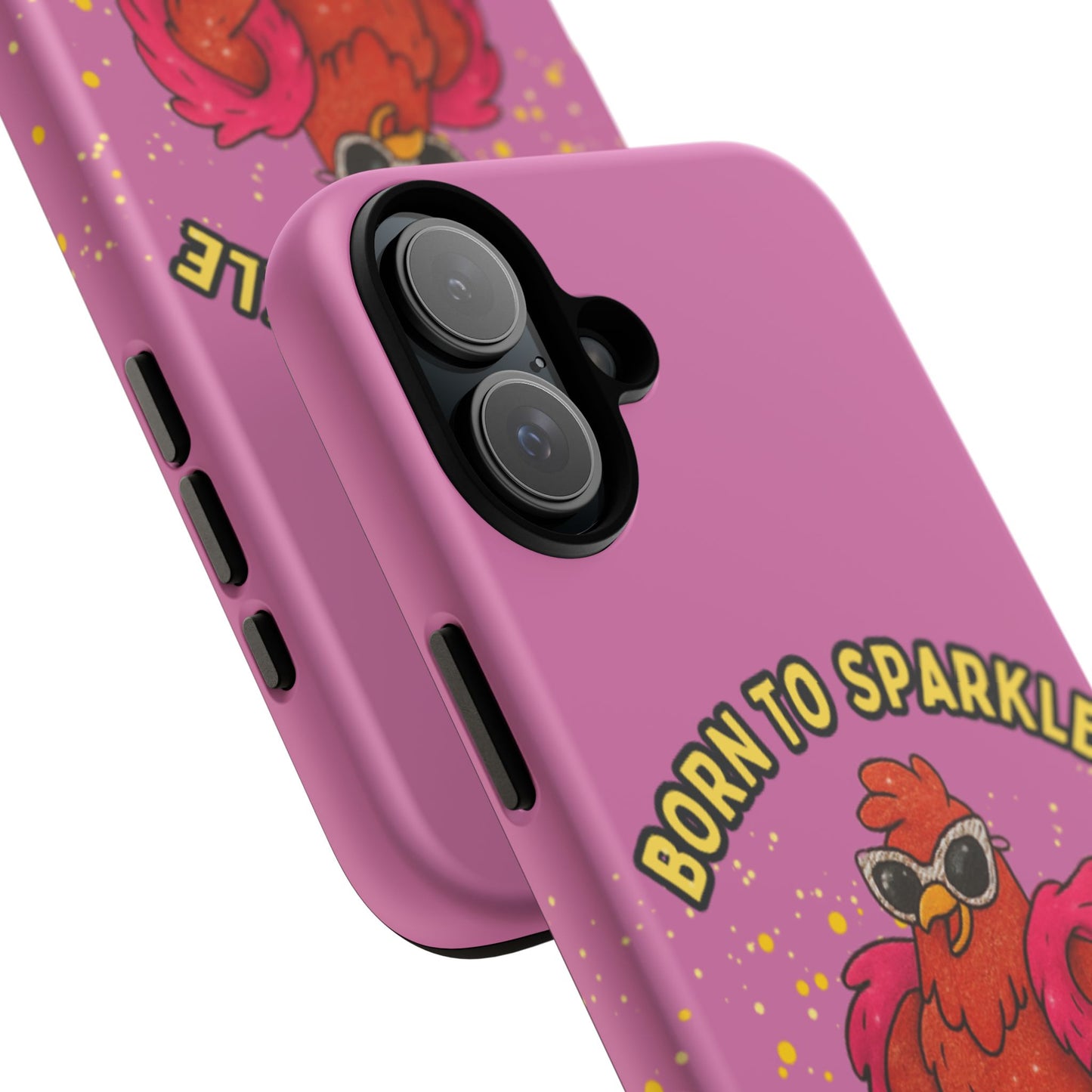 Phone Case - Born to Sparkle Hatched to Slay Logo Design