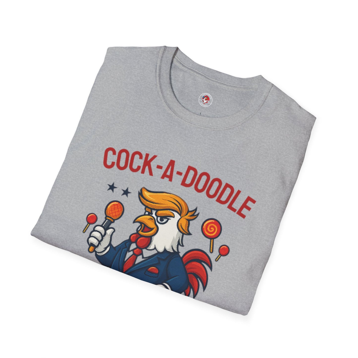 Cock-a-Doodle-Don T-Shirt – Lollipop Drop Edition